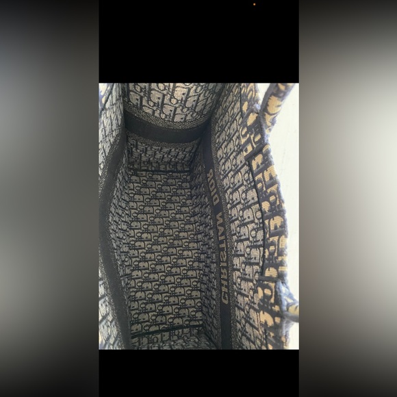 Lightly used large size Christian Dior Tote with dust bag - Picture 13 of 16